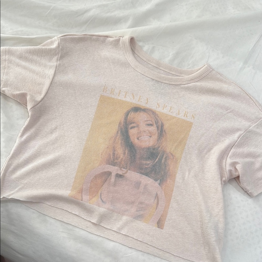 Britney Spears vintage crop top